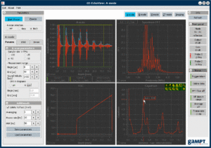 Messsoftware im A-Bild-Modus