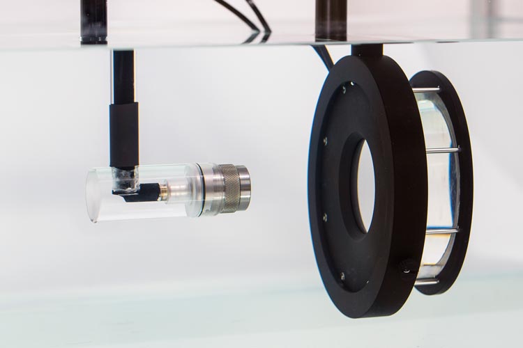 Service für HIFU-Hydrophone durch Metrologieinstitut PTB