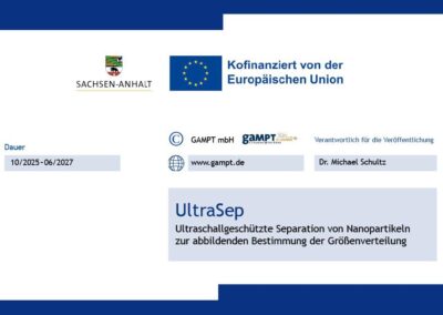 Forschungsprojekt: Ultraschall-Separation für präzise Nanopartikel-Analytik