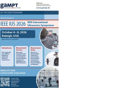 Visit us at IEEE IUS 2026 in Raleigh (USA)